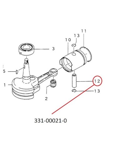 RT092 PASADOR PARA PISTON