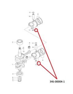 RT747 PISTON 0.5  0/S