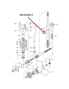 RT414 EJE LARGO MANDO