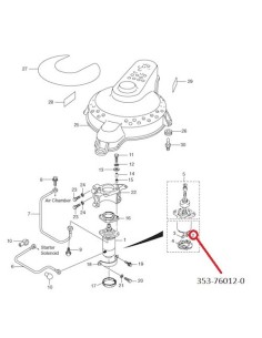 RT540 CARBON MOTOR PART