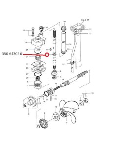 RT486 EJE MANDO LARGO