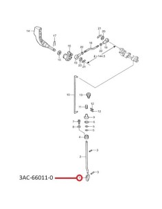 RTN87 LEVA DE EMBRAGUE