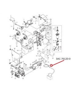 RTZ134 CABLE BATERIA