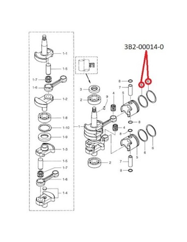 RT839 ANILLO PISTON