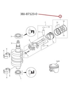 RTT78 JUEGO ANILLOS PISTON