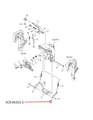 RTR98 PALANCA METALICA(L)