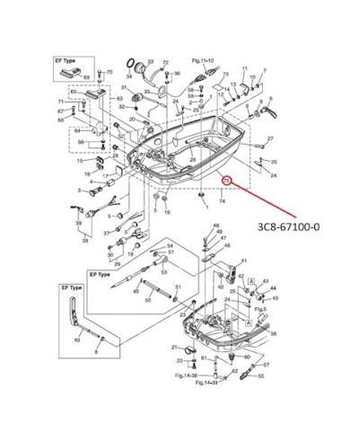 RTH77 TAPA MOTOR INFERIOR