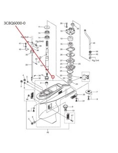 RTT35 Carcaza Pata 40-50HP