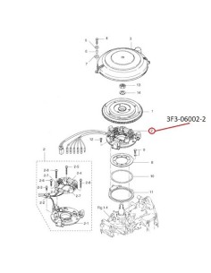 RTH61 PLATO DE BOBINA