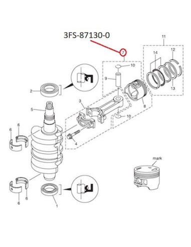 RTY33 KIT PISTON