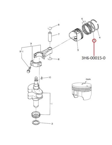 RTI46 ANILLO PISTON