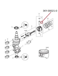 RTZ281 PASADOR PISTON