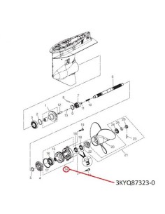 RTX51 TAPA EJE HELICE