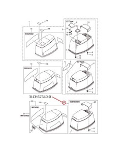 RTU95 TAPA MOTOR M50 EverRun