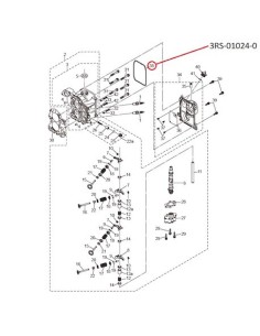 RTZ233 EMPAQUETADURA CUBIERTA CILINDRO
