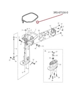 RTZ206 GOMA SELLO BASE MOTOR