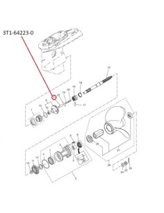 RTU61 VARILLA DE EMPUJE