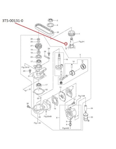 RTK43 CHAVETA