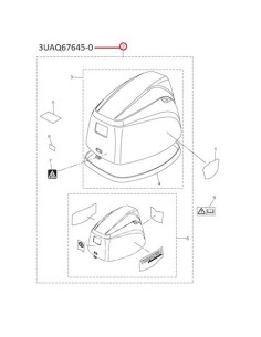 RTZ188 TAPA MOTOR 6 HP MFS