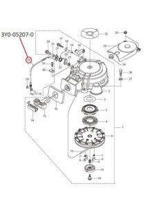 RTU53  CABLE  ACELERADOR