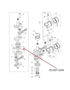 RTB64 PASADOR RESORTE