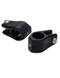 Abrazadera tubo 3/4 Negro (Lan50-76131) (C235)