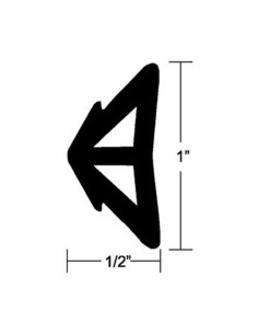 Goma protectora Lateral Lancha (V120338BKA501) (C48)