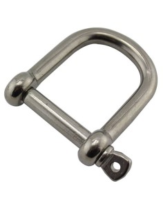 Grillete inox ancho 6mm (25680)