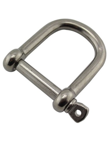 Grillete inox ancho 6mm (25680)