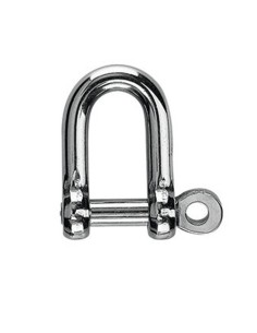 Grillete inox corto imperdible 4mm (16738)