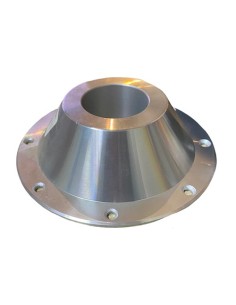 Pedestal aluminio base empotrada