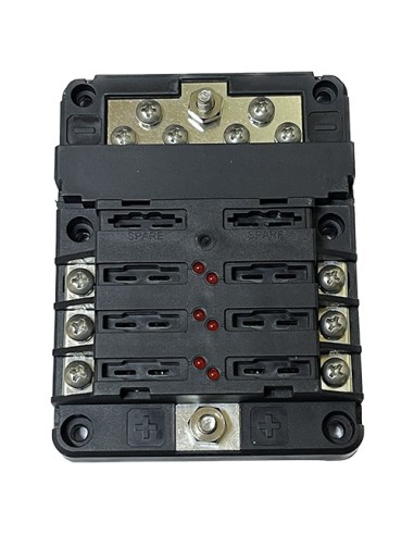 REGLETA NEGATIVOS C/PORTA FUSIBLES (C10427)