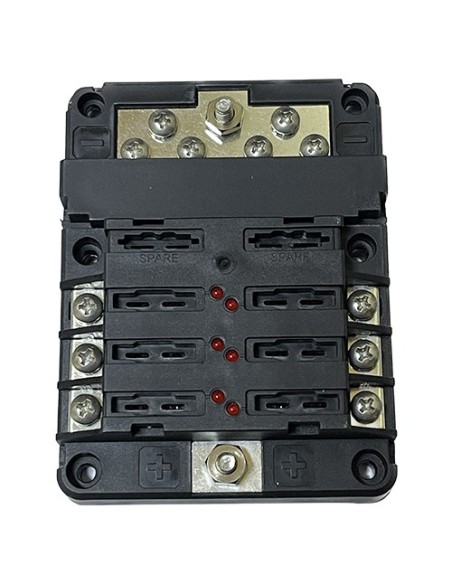 REGLETA NEGATIVOS C/PORTA FUSIBLES (C10427)