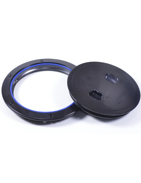 TAPA REGISTRO 4 NEGRA (C13021B6)