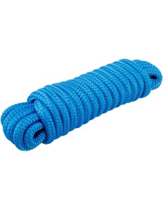 CUERDA AMARRE 3/8 X 25FT AZUL (170910B)