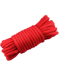 CUERDA AMARRE 3/8 X 25FT ROJA (170910R)
