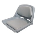 ASIENTO PVC C/TAPIZ GRIS (C12507-G)