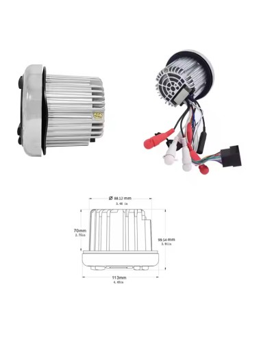 RADIO REDONDA 4X50W BLUETOOTH H-833