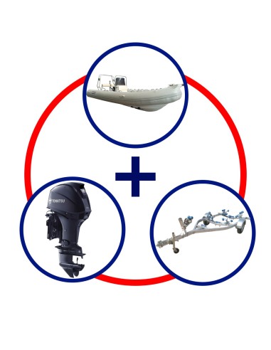 KIT BOTE HIDRO RIB-500+MFS60 DETL+TRAILER