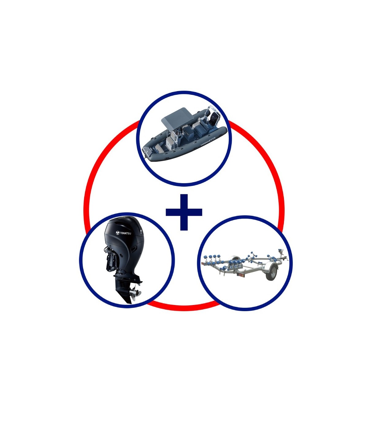KIT BOTE HIDRO 520 + MOTOR MFS90 HP + COBIA 550 + ACCES.