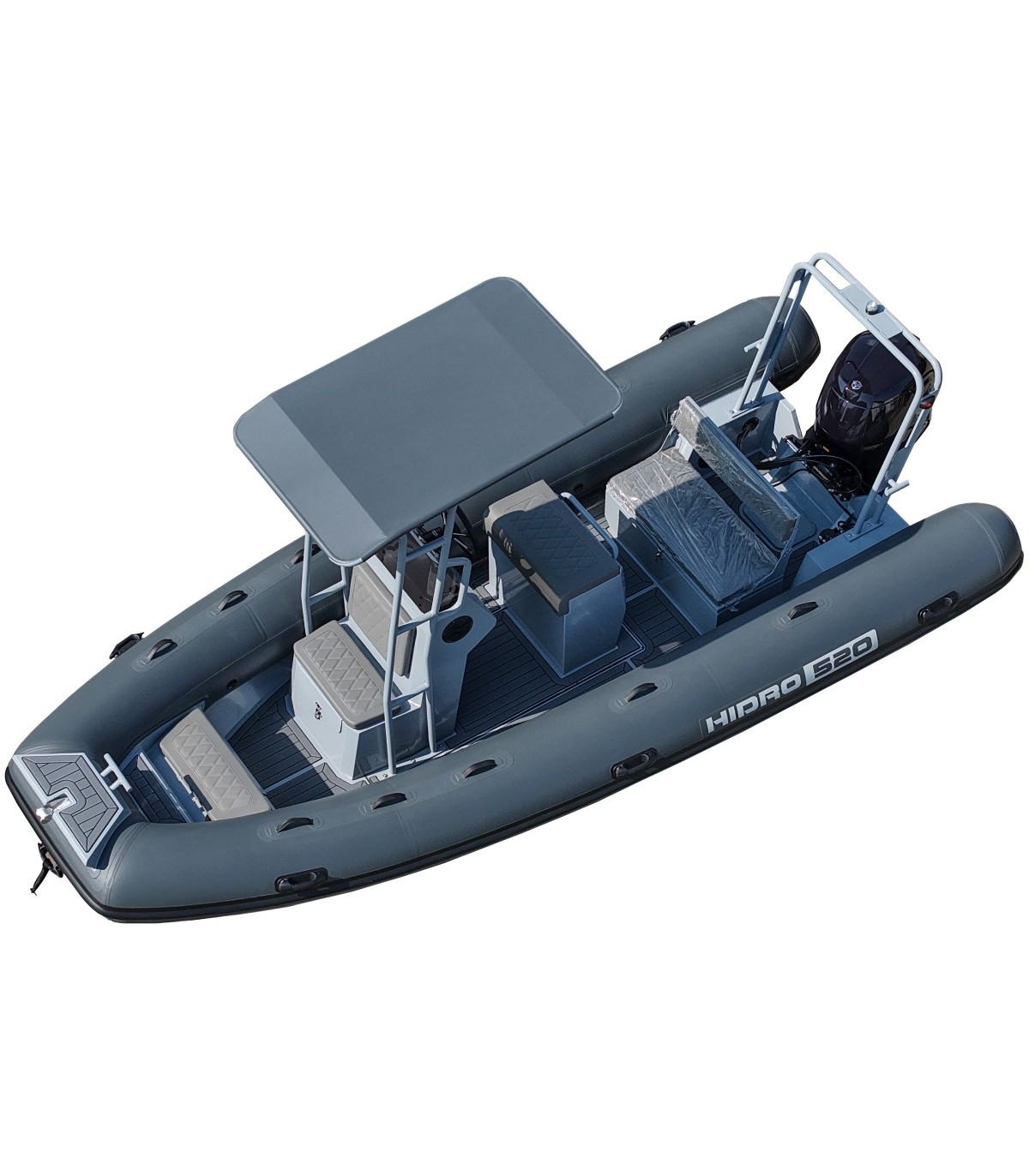KIT BOTE HIDRO 520 + MOTOR MFS90 HP + COBIA 550 + ACCES.