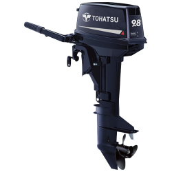 KIT HIDRO ALU 300 + MOTOR TOHATSU 9.8HP 2 TIEMPOS
