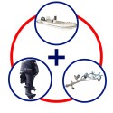 KIT BOTE HIDRO RIB 480A+ MOTOR MFS50HP AETL + TRAILER