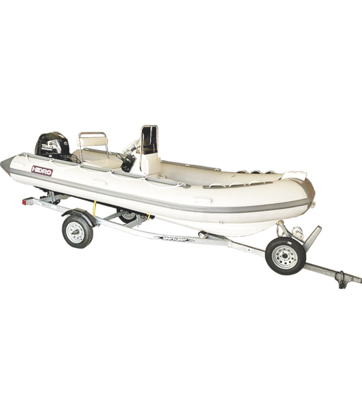 KIT BOTE HIDRO RIB 480A+ MOTOR MFS50HP AETL + TRAILER