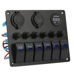 PANEL 6 INTERR.C/PORTA FUSIBLES (473701)