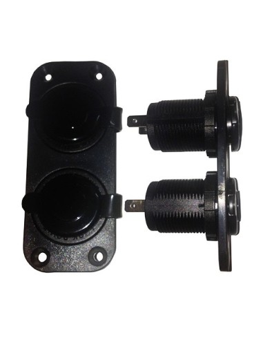 TOMA CORRIENTE 12V DOBLE (C3028)