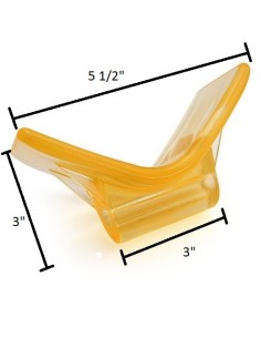 GOMA V vinyl 3 x 5 1/2PULG. (C11303S)