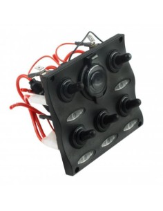 PANEL INTERRUPTOR 5 LED. (C91341LED)