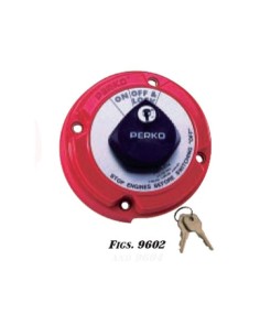 CORTA CORRIENTE 1BATT C/LLAVE (9602DP)