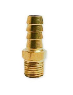 NIPLE DE BRONCE  1/4 X 1/4 (50052376)